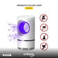 USB Mosquito Killer Lamp White 5V Electric Bug Zapper with Silent Operation Indoor Insect Trap 22x13cm